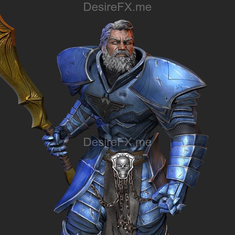 冷酷雕塑 – 3D打印模型STL|Merciless Sculpture – 3D Print Model STL