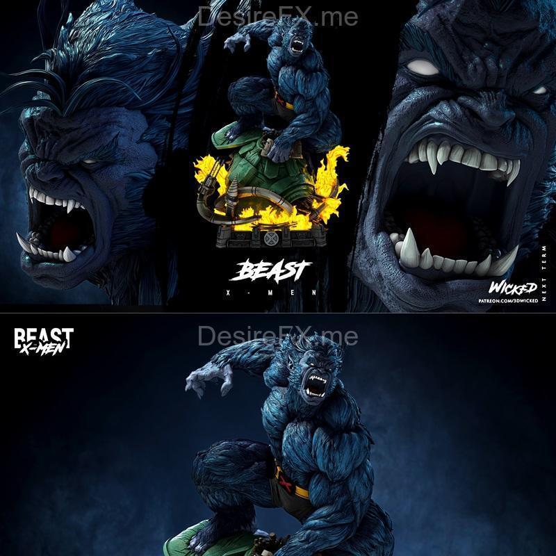 WICKED 奇幻巨兽雕像 3D打印模型|WICKED – Beast Statue – 3D Print Model STL