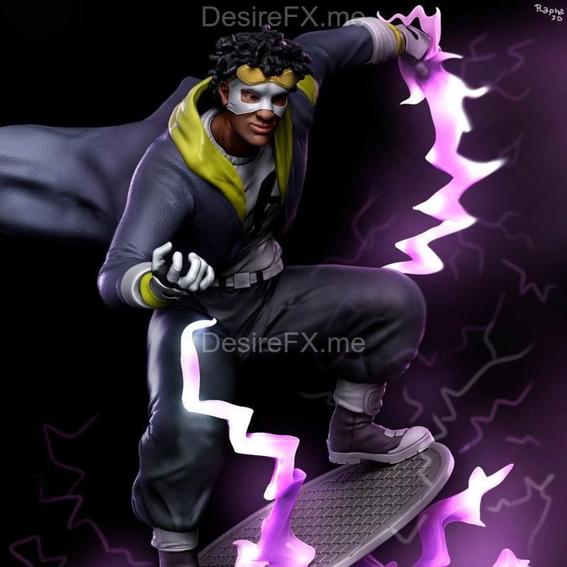Static Shock 3D打印模型|Static Shock – 3D Print Model STL