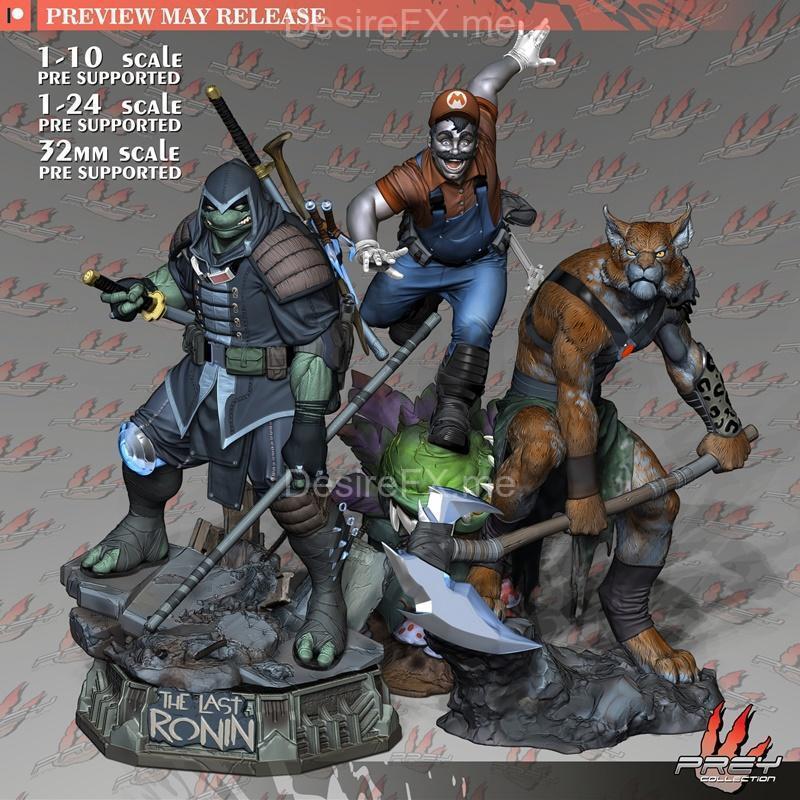 PREY Collection Studio 2023年5月作品：3D打印模型STL集锦|PREY Collection Studio May 2023 – 3D Print Model STL