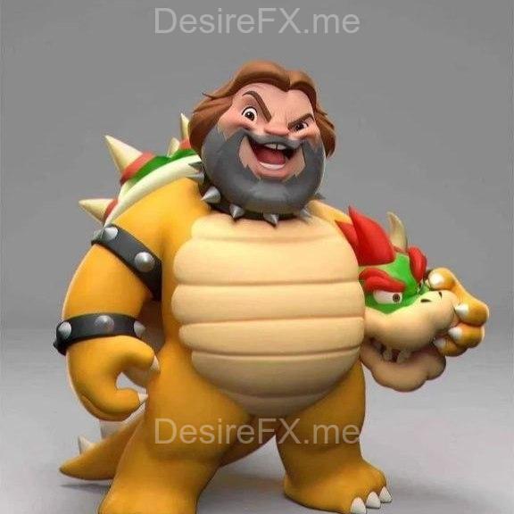 索杰纳·乔克-3D打印模型- Bowser|Bowser Jack Black – 3D Print Model STL