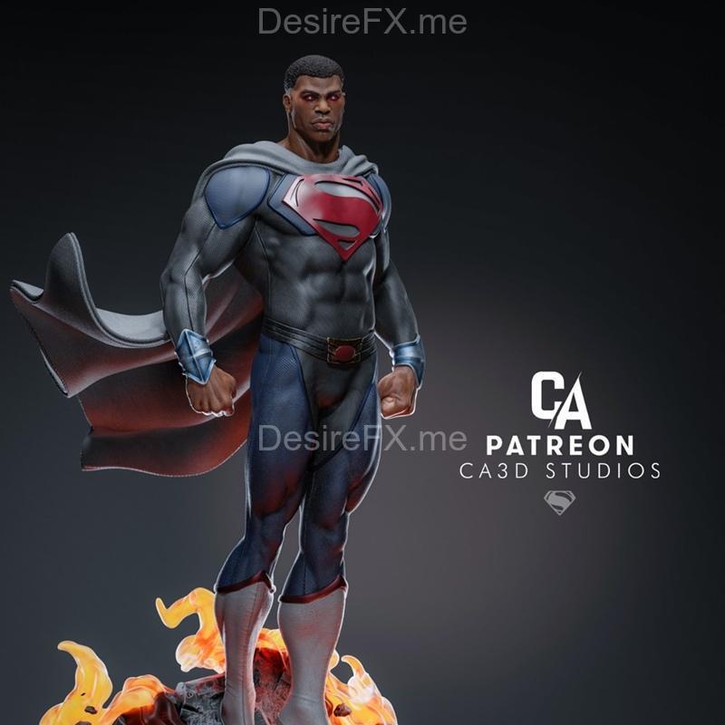 Ca 3d Studios - 超人 - 3D打印模型|Ca 3d Studios – Val Zod-Superman – 3D Print Model STL