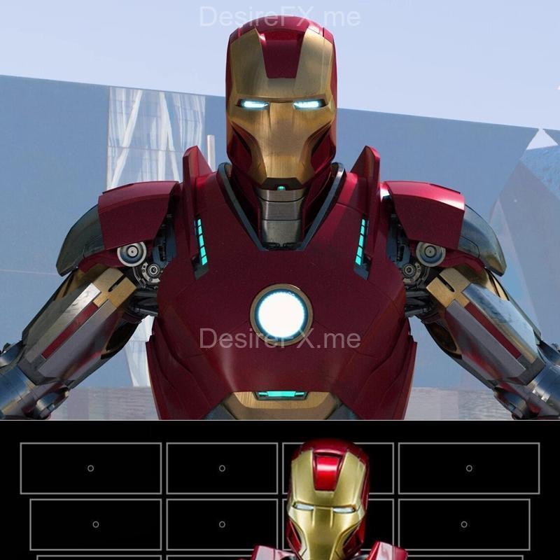 铁人 suit 16 3D打印模型|Ironman Suit Mk16 – 3D Print Model STL
