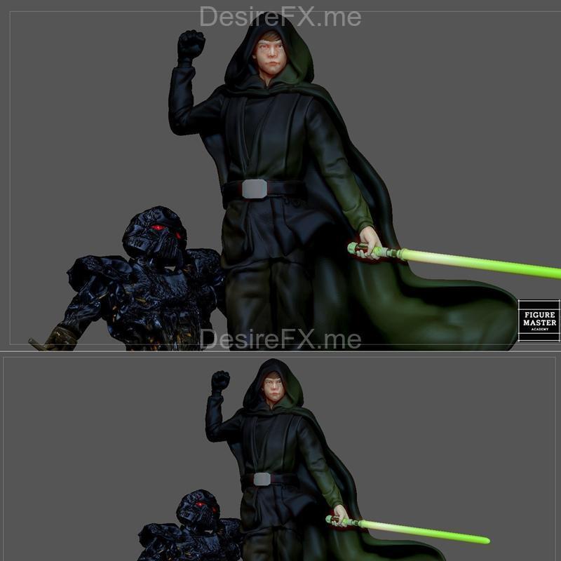 卢克·天行者 3D打印模型|Luke Skywalker 2 – 3D Print Model STL