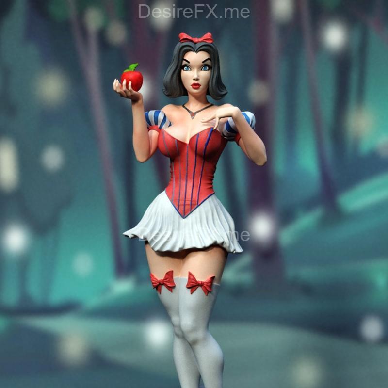 白雪公主 3D打印模型|Snow white – 3D Print Model STL