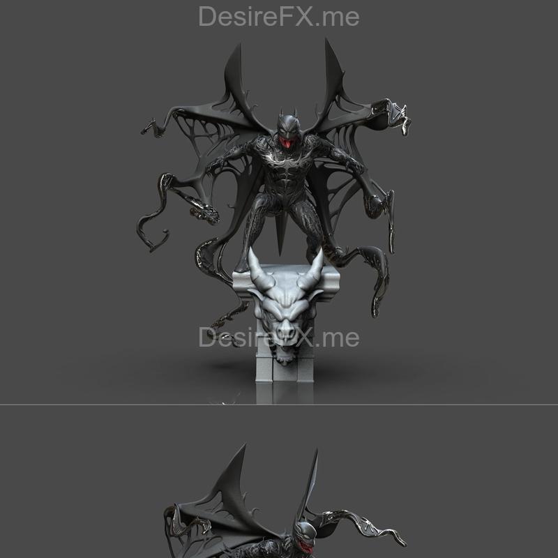 蝙蝠侠 Venom 3D打印模型|Batman Venom – 3D Print Model STL