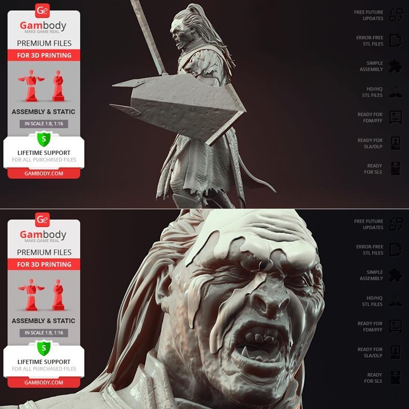 Gambody - Lurtz - 3D打印模型|Gambody – Lurtz – 3D Print Model STL