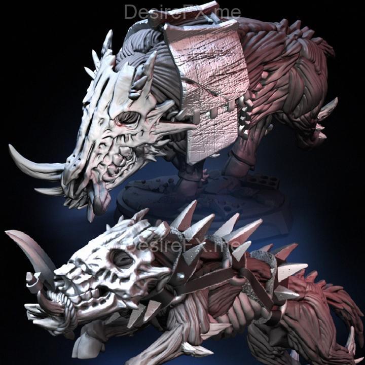 Dragun Studios - 战猪 - 3D打印模型|Dragun Studios – Warthogs – 3D Print Model STL