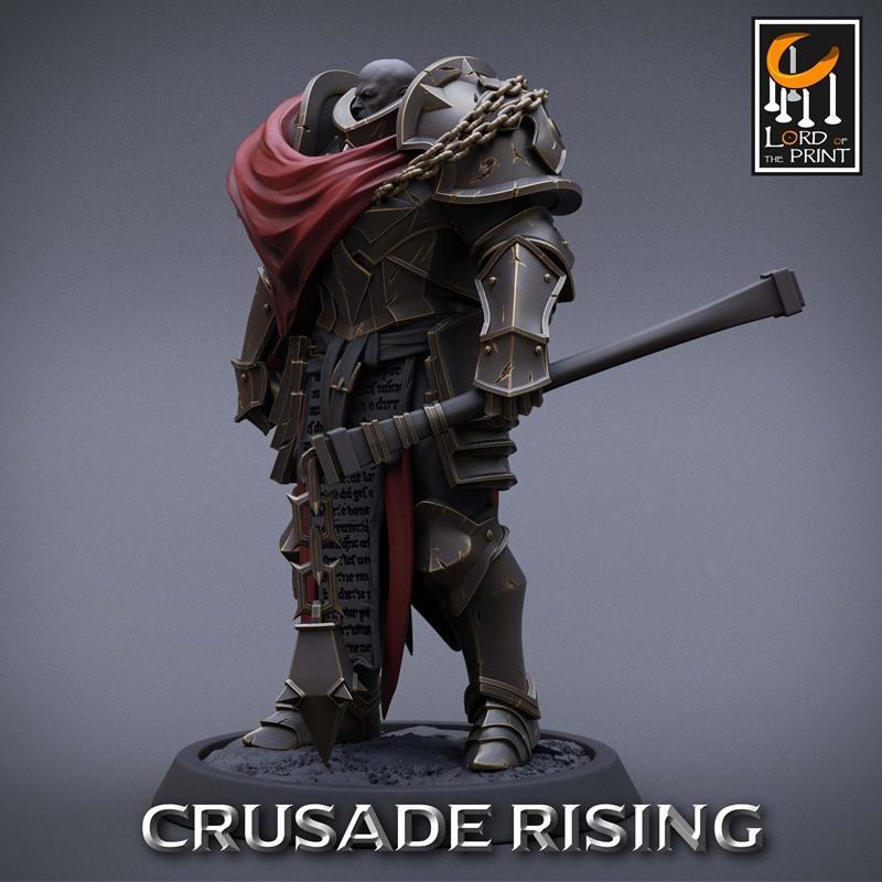 印刷之主——崛起的 crusade 3D打印模型|Lord of the Print – Crusade Rising April 2023 – 3D Print Model STL