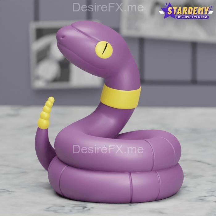 Ekans种植盆 - 3D打印模型|Ekans Planter – 3D Print Model STL