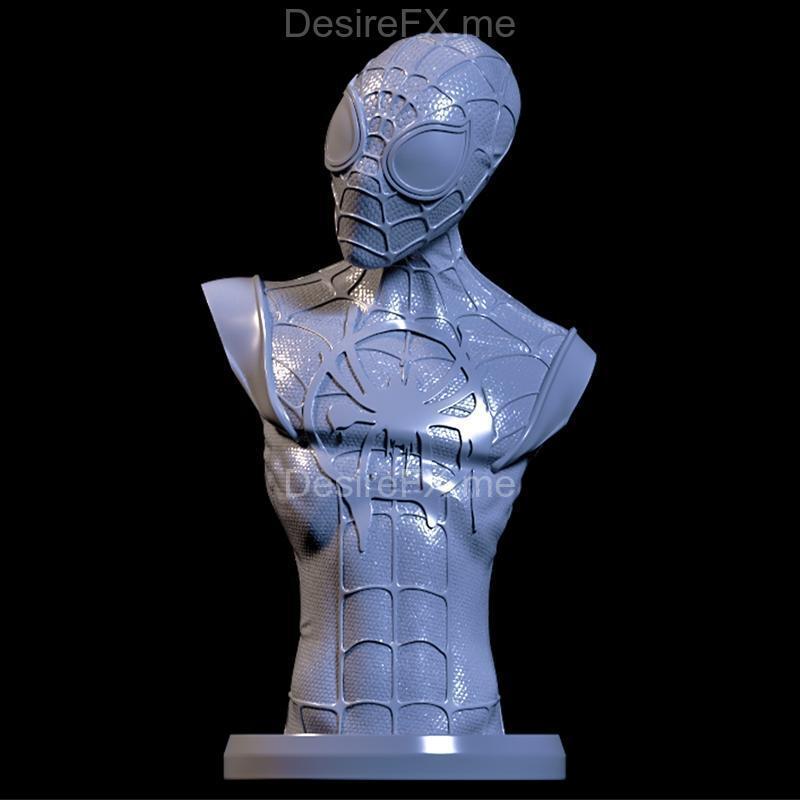 Miles Morales 3D打印模型|Miles Morales Bust – 3D Print Model STL