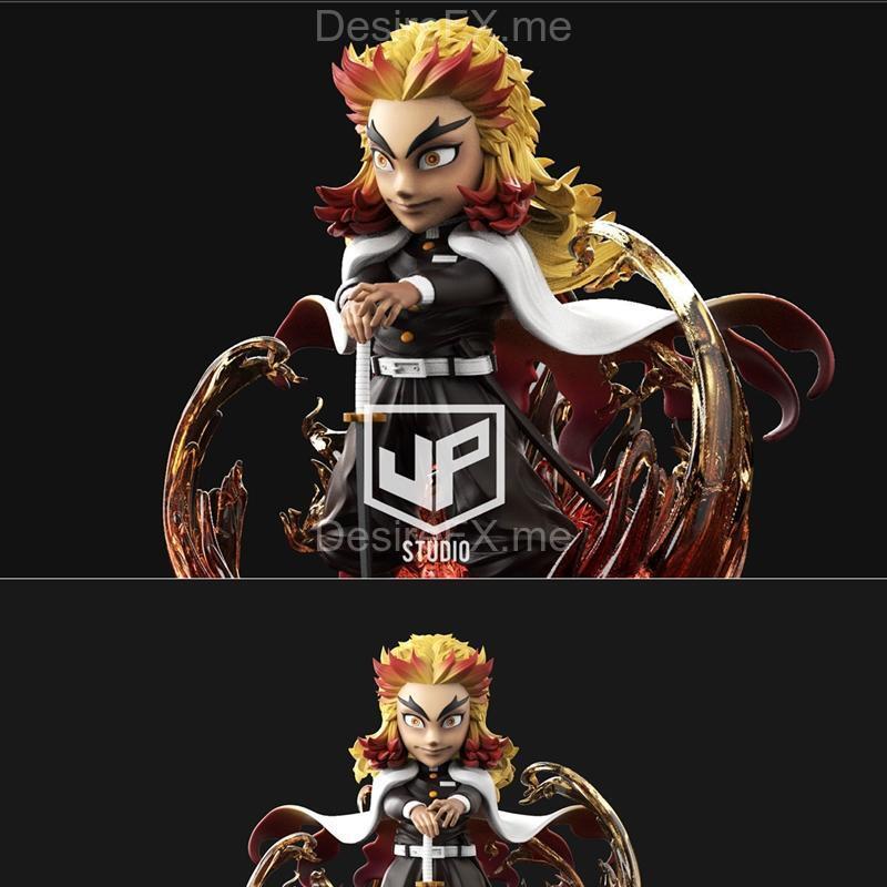 《咒灵师Kyojuro Rengoku 3D打印模型》|Kyojuro Rengoku WCF from Demon Slayer – 3D Print Model STL