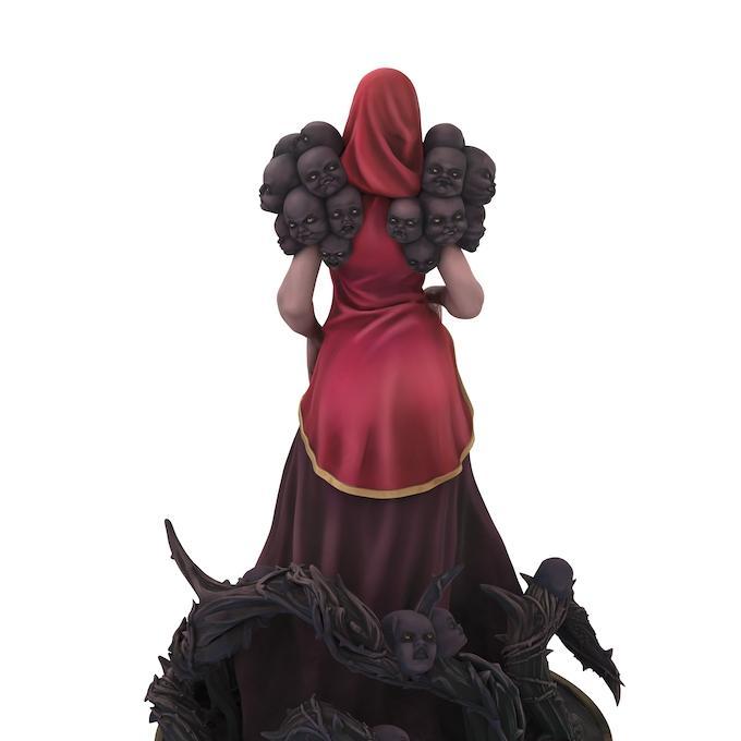 恶魔荆棘女巫 3D打印模型|Witch of the Demonic Thorn – 3D Print Model STL