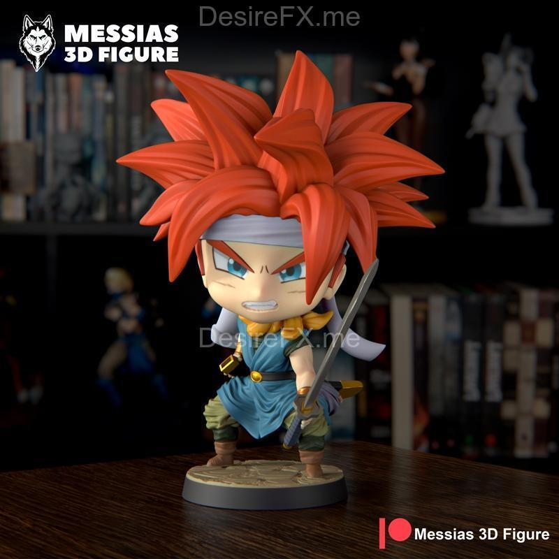 小鸡时空旅者——3D打印模型|Chibi Chrono Trigger – 3D Print Model STL