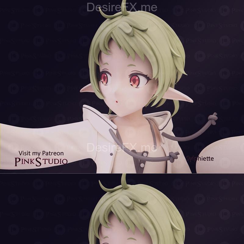 Pink Studio - Sylphiette 3D打印模型|Pink Studio – Sylphiette – 3D Print Model STL