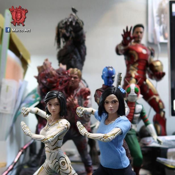 马可艺术工作室 - 阿丽塔 - 3D打印模型|Alita By Marco Art – 3D Print Model STL