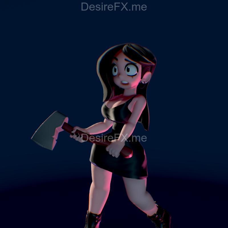 Tomaco 40k少女3D打印模型|Tomaco 40k Girl Dtiys – 3D Print Model STL