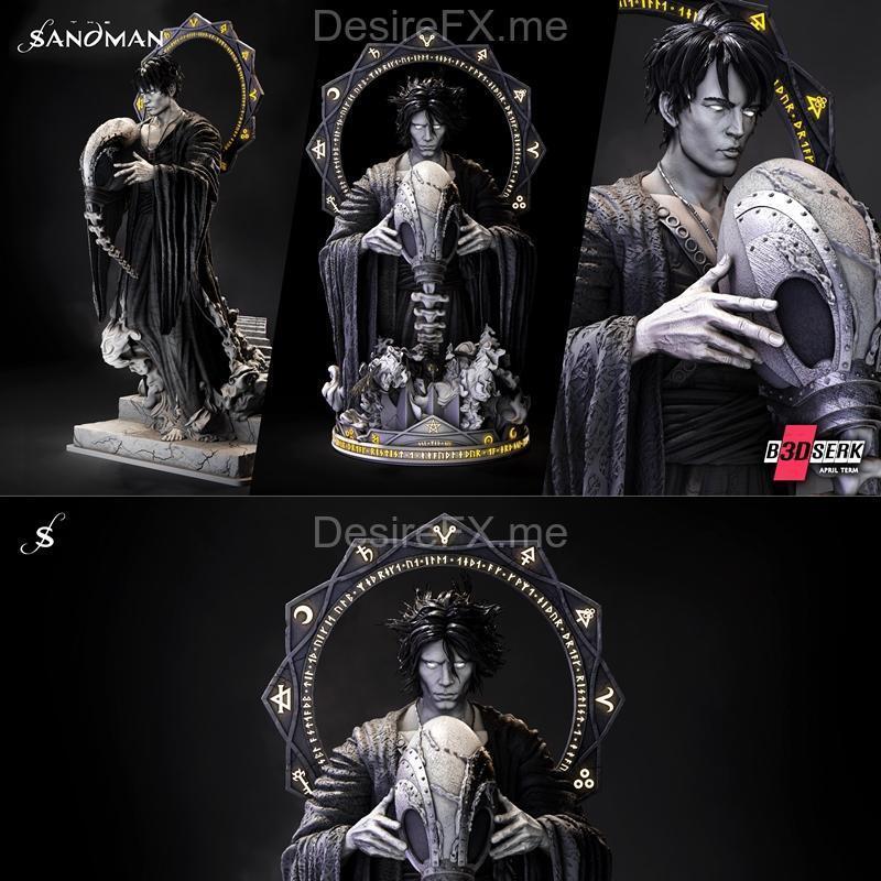 B3DSERK - 沙人雕像 - 3D打印模型|B3DSERK – Sandman Bust – 3D Print Model STL