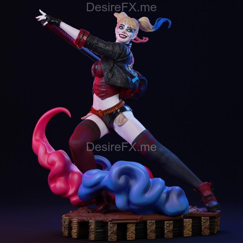 哈莉奎因 3D打印模型 STL|DPaula Harley Quinn – 3D Print Model STL