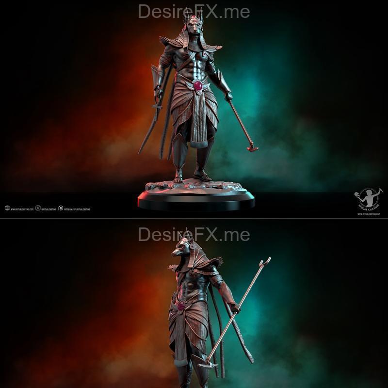 安布罗斯3D打印模型|Ritual Casting – Anubis – 3D Print Model STL