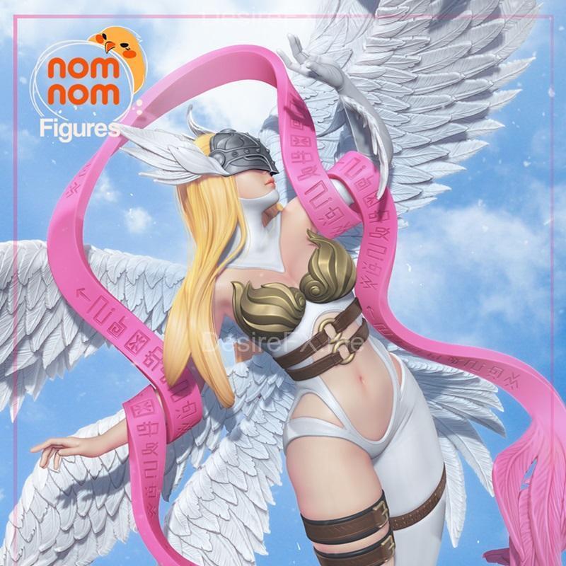 Digimon 安格沃曼 3D打印模型|NomNom Figures – Angewomon from Digimon – 3D Print Model STL