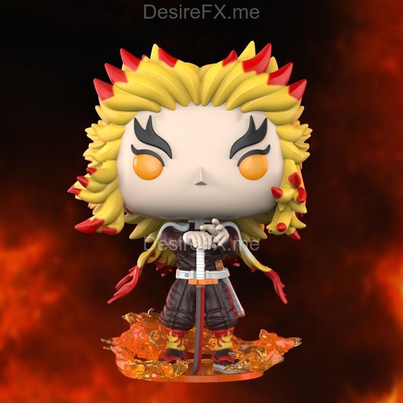 鬼灭之刃 篇 胡蝶忍 3D打印模型|Demon Slayer Funko POP Rengoku – 3D Print Model STL