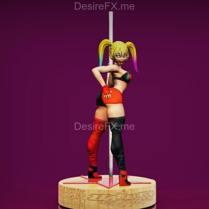 哈雷迪斯少女 3D打印模型|Harley Bombshell – 3D Print Model STL