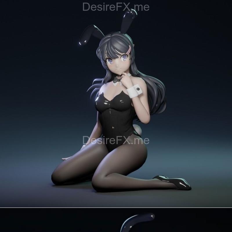 马樱岛 3D打印模型|Mai Sakurajima – Garage kit – 3D Print Model STL
