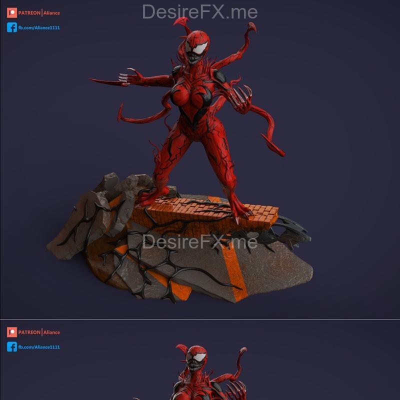 She Carnage 3D打印模型|She Carnage – 3D Print Model STL