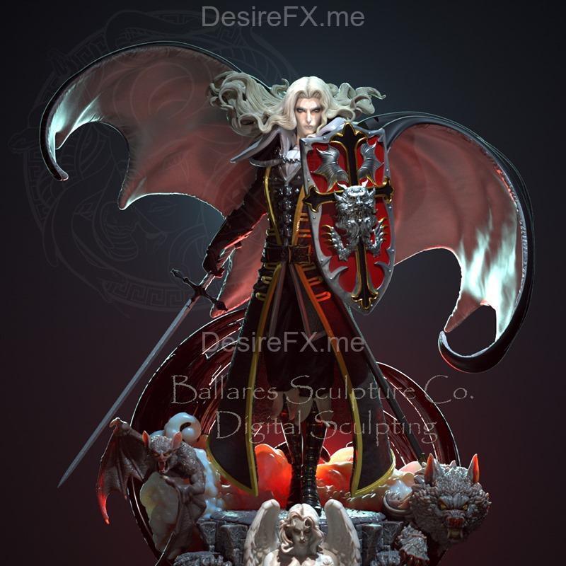 朱尔·阿尔卡德 3D打印模型|Alucard – 3D Print Model STL