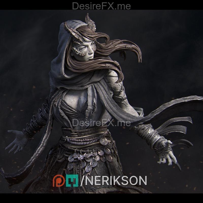 Rowena雕像 - 3D打印模型|Rowena Statue – 3D Print Model STL