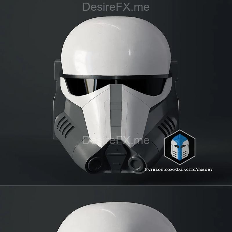 帝国武士头盔 - 3D打印模型|Imperial Mandalorian Helmet – 3D Print Model STL
