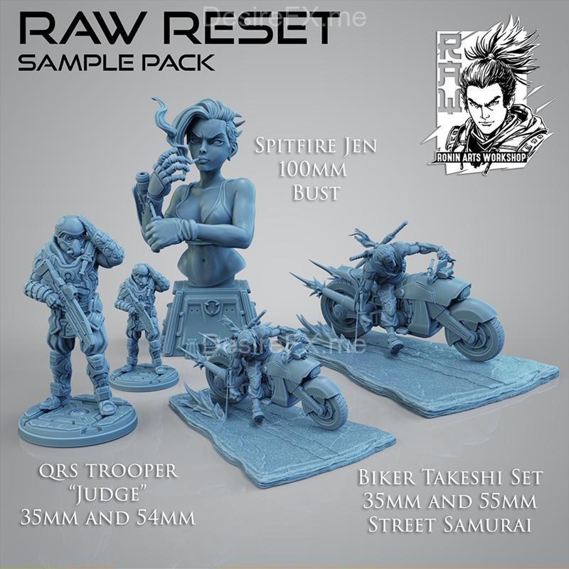 赛博朋克系列欢迎礼包 - 3D打印模型|Cyberpunk Line Welcome Pack – 3D Print Model STL