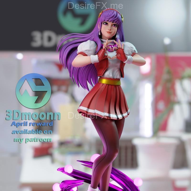 Athena - 3D打印模型 - 女神雕像|Athena – 3Dmoonn – 3D Print Model STL