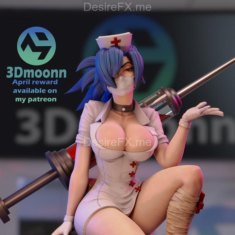Valentine节日 Skullgirls 3D打印模型|Valentine Skullgirls – 3Dmoonn – 3D Print Model STL