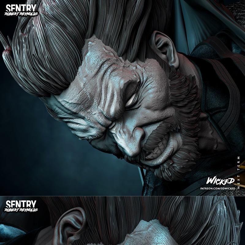 Wicked哨兵雕塑 3D打印模型|Wicked – Sentry Sculpture – 3D Print Model STL