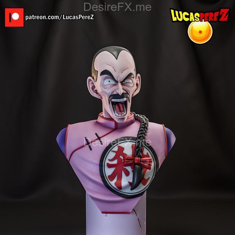 TAO PAI PAI BUST – 3D打印模型：动漫游戏角色立体造型|TAO PAI PAI BUST – 3D Print Model STL