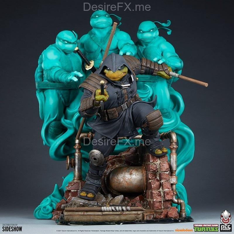 TMNT 3D打印模型：罗 nin角色摆件|TMNT Diorama Ronin – 3D Print Model STL