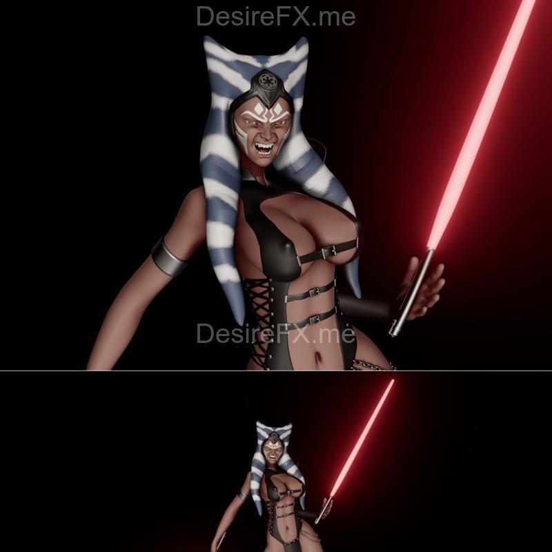 Ashoka 3D打印模型|Ashoka NSFW Version – 3D Print Model STL