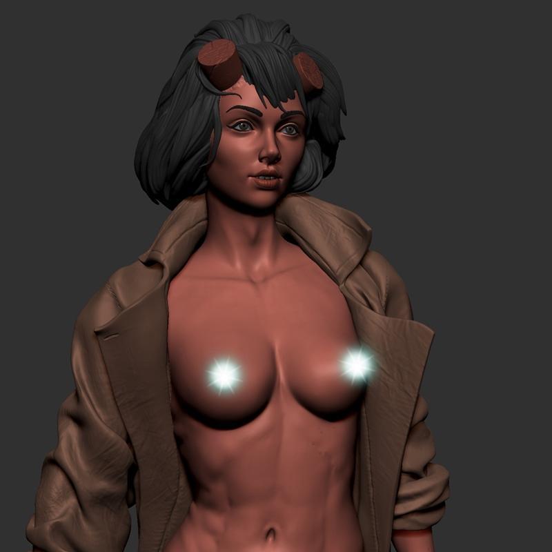 地狱少女 3D打印模型|HellGirl – 3D Print Model STL