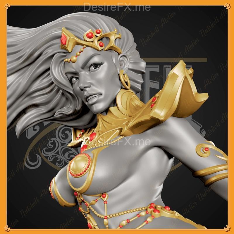 Nutshell工坊 - 德贾·索里斯 - 3D打印模型|Nutshell Atelier – Dejah Thoris – 3D Print Model STL