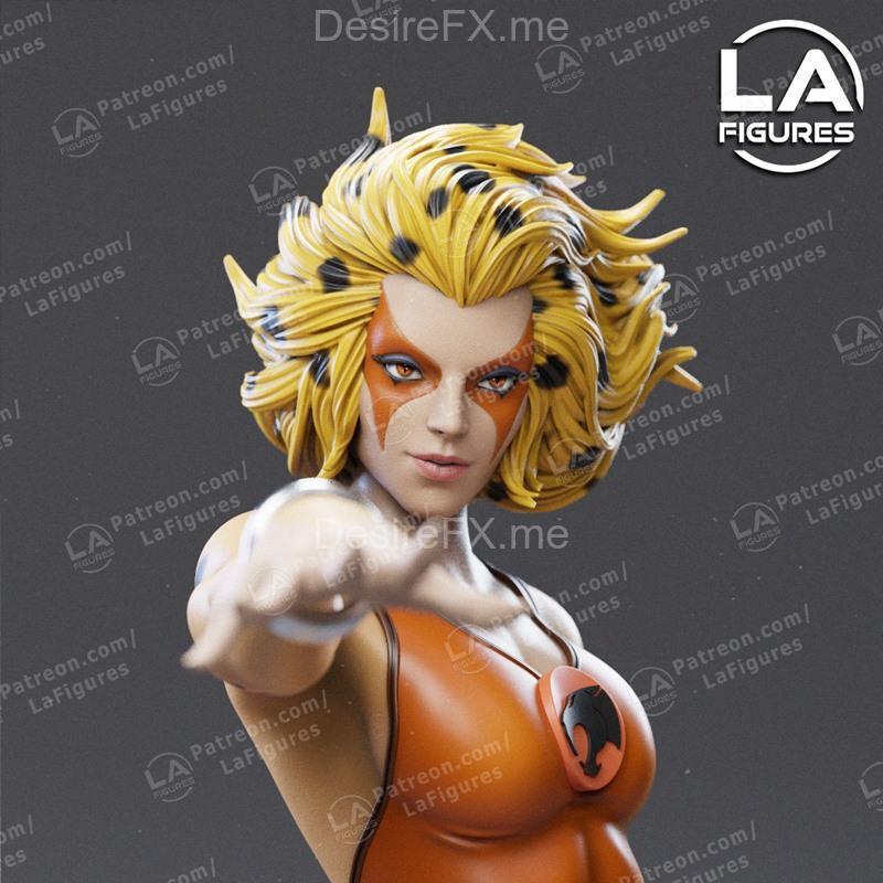雷霆特工队 蒂亚拉 3D打印模型|Thundercats Cheetara – 3D Print Model STL