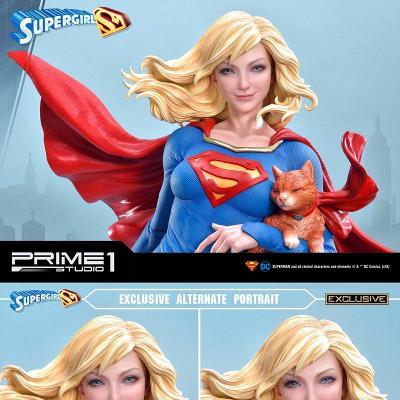 Prime 1工作室超女3D打印模型|Prime 1 Studio – Supergirl Statue – 3D Print Model STL