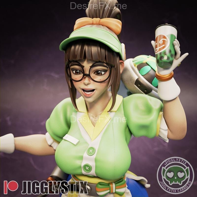 蜜桃梅 — Jigglystix — 3D打印模型|Honey Dew Mei – Jigglystix – 3D Print Model STL