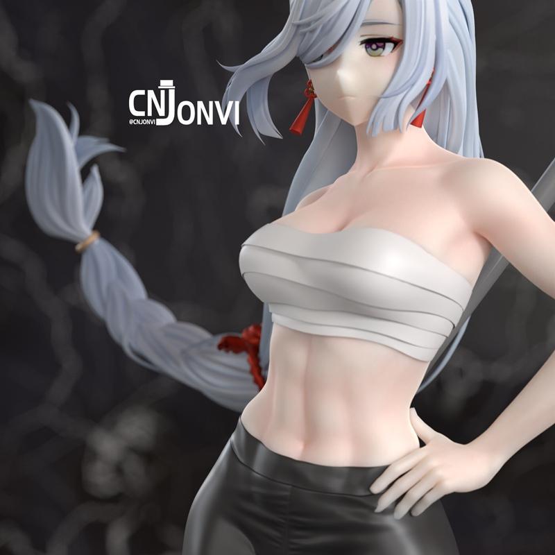 原神申鹤 3D打印模型 STL|Genshin Impact ShenHe – 3D Print Model STL