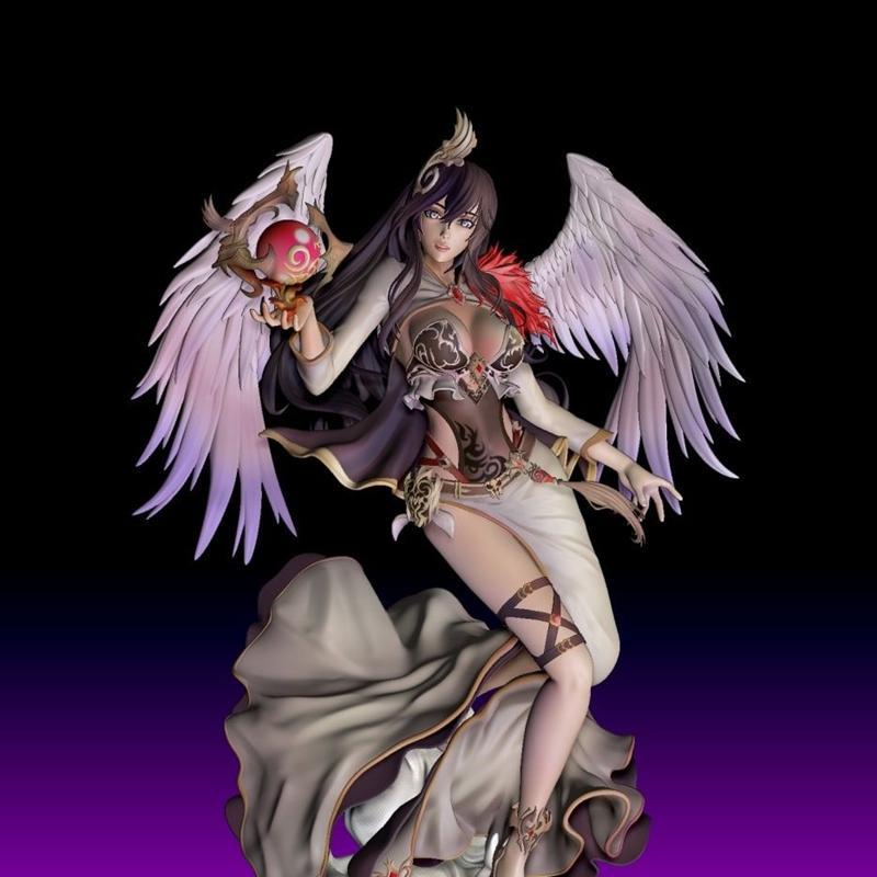 unk天使 3D打印模型|Unk Angel – 3D Print Model STL