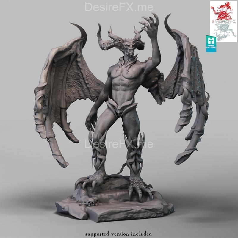 阿斯莫德斯——3D打印模型|Asmodeus the Archdevil – 3D Print Model STL