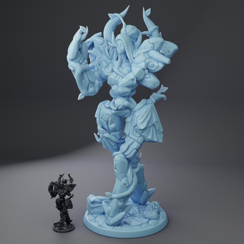 双女神迷你模型 2023年4月 3D打印STL文件|Twin Goddess Miniatures April 2023 – 3D Print Model STL