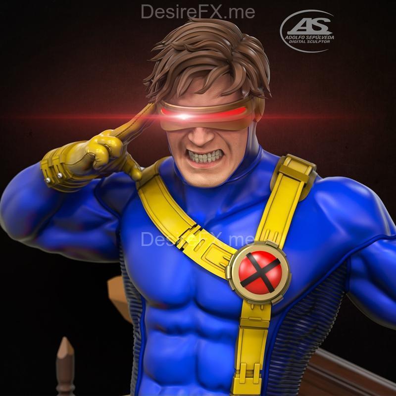 X战警 Cyclops 3D打印模型|Cyclops X-MEN – 3D Print Model STL