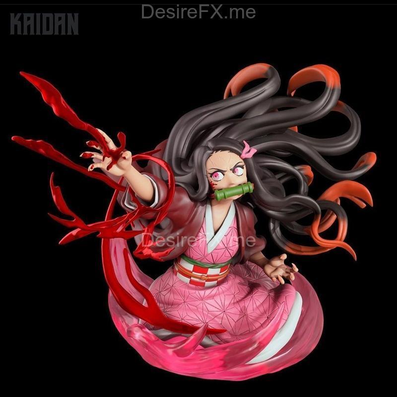 3D打印模型：《鬼灭之刃》涅古佐角色造型|Nezuko Bust – 3D Print Model STL